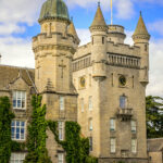 Balmoral Castle has been a Royal residence since 1852 and, situated on the south side of the River Dee, near the village of Crathie.