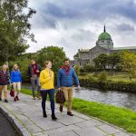 Galway Cathedral, Delegates walking byFailte IrelandBusiness Tourism ProjectGalway