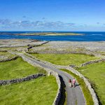 Walking on Inishmore, Aran Islands, County Galway